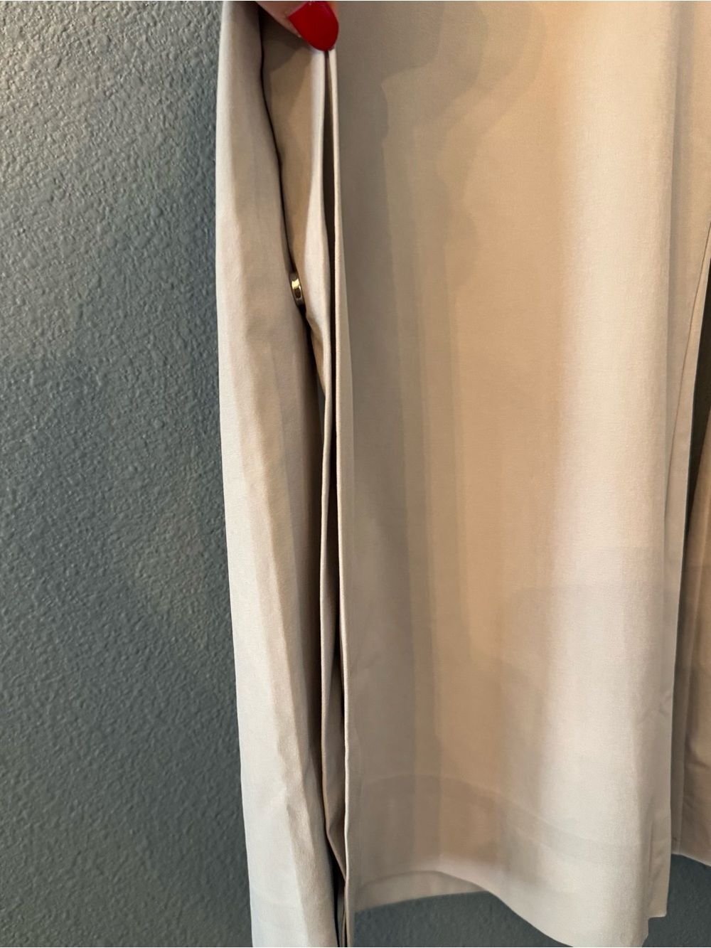 Athleta Women's Light Gray Wide-Leg Pants - Picture 6 of 8